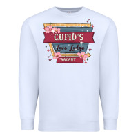 White cupid's love lodge Premium Sweatshirt - MaliasSmallBusiness