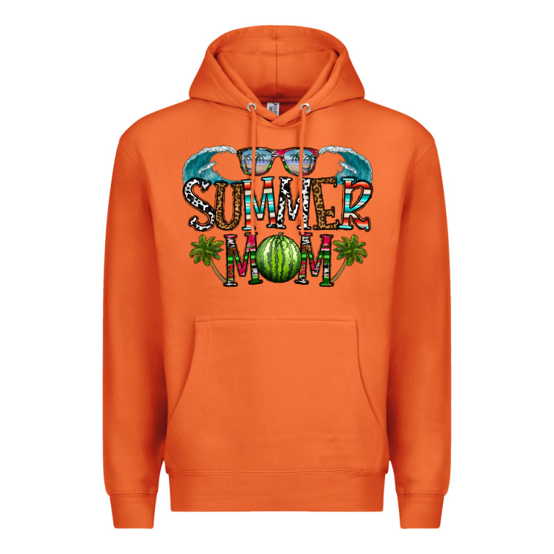 Summer Mom Premium Hoodie by CowhideDigitalArt | Teevron