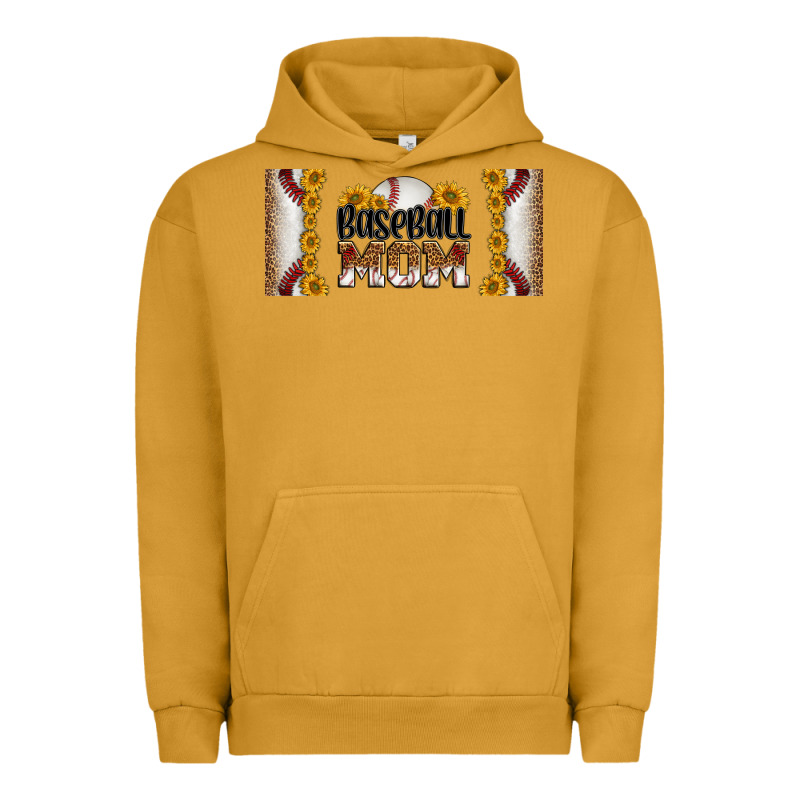 Leopard Baseball Mom 16oz Libbey Glass Urban Hoodie by HRA Design Shop | Teevron