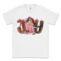 White joy with pig Classic Tee - RanaPortraitStore