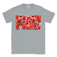 Heather Grey watermelon strawberry cowhide cup Classic Tee - BarkalooDesign