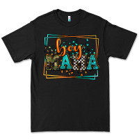 Black leopard camo boy mama Mother's Day Premium Tee - LillyAllenDesigns