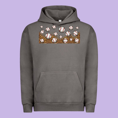 Leopard Baseball 16oz Libbey Glass Urban Hoodie Designed By Hra Design Shop