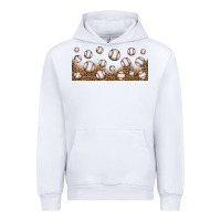 White leopard baseball 16oz libbey glass Urban Hoodie - HRA Design Shop
