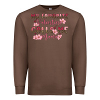 Chestnut my favorite valentine calls me mama Premium Sweatshirt - MaliasSmallBusiness