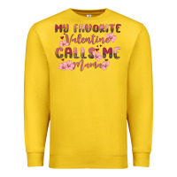 Lemon my favorite valentine calls me mama Premium Sweatshirt - MaliasSmallBusiness