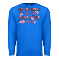 True Royal my favorite valentine calls me mama Premium Sweatshirt - MaliasSmallBusiness