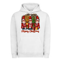 Pigment Lunar Rock Merry christmas elfs Urban Hoodie - FaDigitalArtStudio