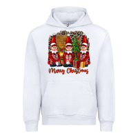 White Merry christmas elfs Urban Hoodie - FaDigitalArtStudio