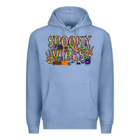 Colony Blue spooky vibes Premium Hoodie - RacoonDesign
