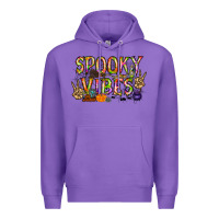 Purple spooky vibes Premium Hoodie - RacoonDesign