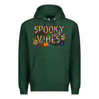 Sports Green spooky vibes Premium Hoodie - RacoonDesign