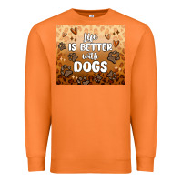 Carrot life is better with dogs Premium Sweatshirt - MaliasSmallBusiness