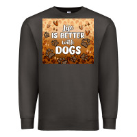 Smoke life is better with dogs Premium Sweatshirt - MaliasSmallBusiness