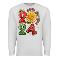 Dove Grey happy new year 2024 Premium Sweatshirt - MaliasSmallBusiness