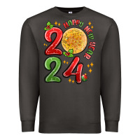Smoke happy new year 2024 Premium Sweatshirt - MaliasSmallBusiness
