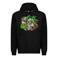Black Charolais St. Patrick's Day Premium Hoodie - OliviaCreatesArt