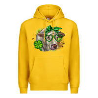 Lemon Charolais St. Patrick's Day Premium Hoodie - OliviaCreatesArt