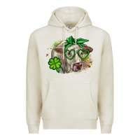 Oatmeal Heather Charolais St. Patrick's Day Premium Hoodie - OliviaCreatesArt