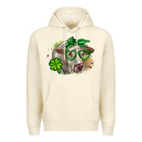Sandshell Charolais St. Patrick's Day Premium Hoodie - OliviaCreatesArt