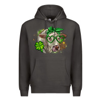 Smoke Charolais St. Patrick's Day Premium Hoodie - OliviaCreatesArt