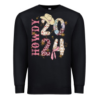 Black howdy 2024 Premium Sweatshirt - MaliasSmallBusiness