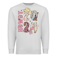 Dove Grey howdy 2024 Premium Sweatshirt - MaliasSmallBusiness