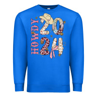 True Royal howdy 2024 Premium Sweatshirt - MaliasSmallBusiness