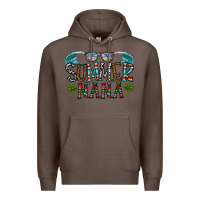 Coffee summer nana Premium Hoodie - CowhideDigitalArt