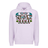 Lilac summer nana Premium Hoodie - CowhideDigitalArt