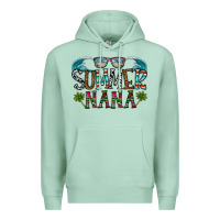 Seafoam summer nana Premium Hoodie - CowhideDigitalArt
