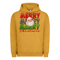 Pigment Peanut Butter Merry Christmas Santa Urban Hoodie - FaDigitalArtStudio