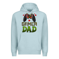 Blue Mist gamer dad Premium Hoodie - HRA Design Shop