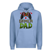 Colony Blue gamer dad Premium Hoodie - HRA Design Shop