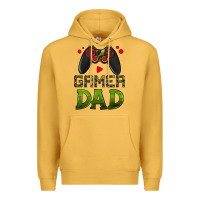 Mustard gamer dad Premium Hoodie - HRA Design Shop