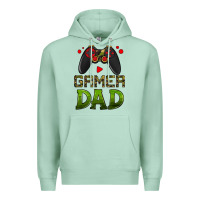Seafoam gamer dad Premium Hoodie - HRA Design Shop