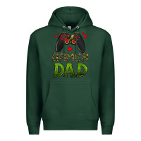 Sports Green gamer dad Premium Hoodie - HRA Design Shop