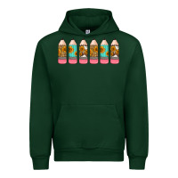 Forest Green western teacher pencils 16oz libbey glass Urban Hoodie - HRA Design Shop