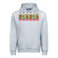Heather Grey western teacher pencils 16oz libbey glass Urban Hoodie - HRA Design Shop