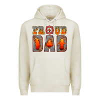 Oatmeal Heather proud dad Premium Hoodie - HRA Design Shop
