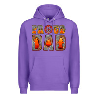 Purple proud dad Premium Hoodie - HRA Design Shop