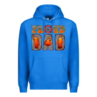 True Royal proud dad Premium Hoodie - HRA Design Shop