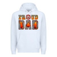 White proud dad Premium Hoodie - HRA Design Shop