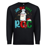 Black jingle bell roc Premium Sweatshirt - MaliasSmallBusiness