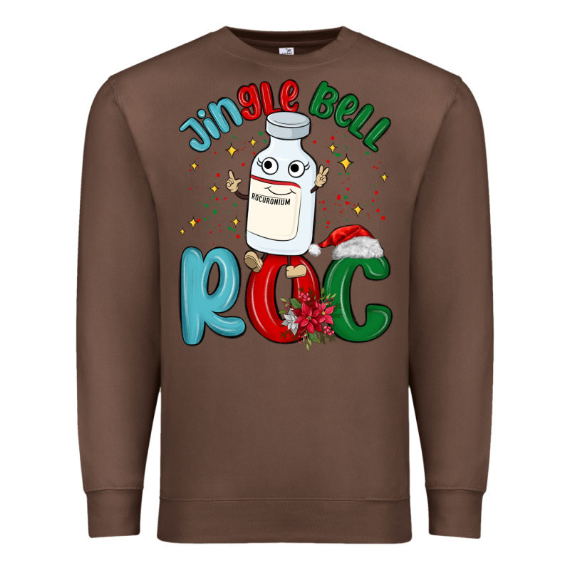 Jingle Bell Roc Premium Sweatshirt by MaliasSmallBusiness | Teevron