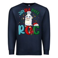 Navy jingle bell roc Premium Sweatshirt - MaliasSmallBusiness