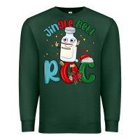 Sports Green jingle bell roc Premium Sweatshirt - MaliasSmallBusiness