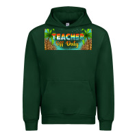 Forest Green western teacher off duty 16oz libbey glass Urban Hoodie - HRA Design Shop