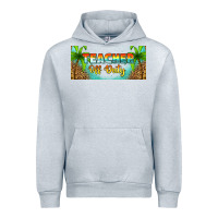 Heather Grey western teacher off duty 16oz libbey glass Urban Hoodie - HRA Design Shop