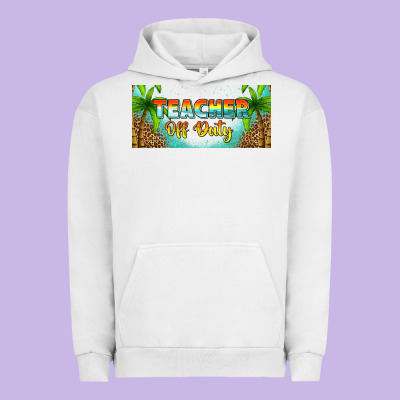 Western Teacher Off Duty 16oz Libbey Glass Urban Hoodie Designed By Hra Design Shop